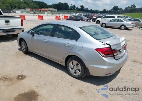 2015 Honda Civic Lx из США, поврежденный, VIN 19XFB2F57FE273908
